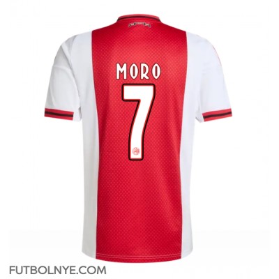 Camiseta Ajax Raul Moro #7 Primera Equipación 2025-26 manga corta Camiseta Ajax Raul Moro #7 Primera Equipación 2025-26 manga corta